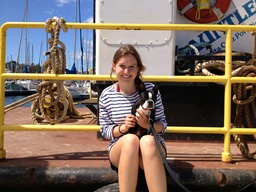 Sitting on the dock of the Bay